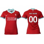 Women 2020-2021 Liverpool home aaa version customized red Soccer Jerseys