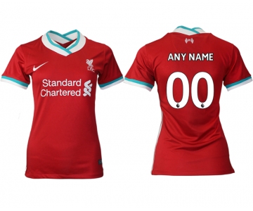 Women 2020-2021 Liverpool home aaa version customized red Soccer Jerseys