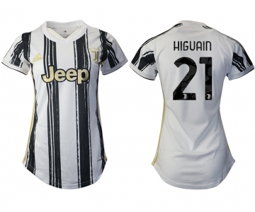 Women 2020-2021 Juventus home aaa version 21 white Soccer Jerseys