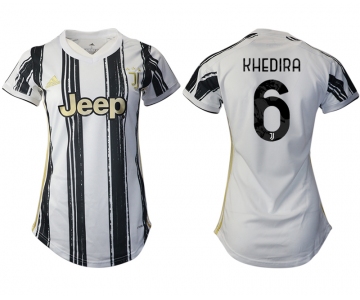 Women 2020-2021 Juventus home aaa version 6 white Soccer Jerseys