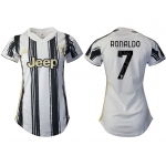 Women 2020-2021 Juventus home aaa version 7 white Soccer Jerseys