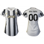 Women 2020-2021 Juventus home aaa version customized white Soccer Jerseys