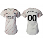 Arsenal away aaa version womens custom soccer 2021  jerseys