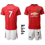 2019-20 Manchester United 7 ALEXIS Youth Home Soccer Jersey