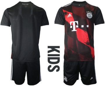 2021 Bayern Munich away youth soccer jerseys