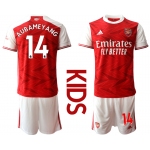 Youth 2020-2021 club Arsenal home 14 red Soccer Jerseys