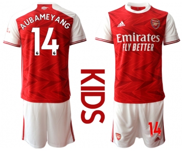 Youth 2020-2021 club Arsenal home 14 red Soccer Jerseys