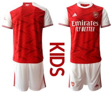 Youth 2020-2021 club Arsenal home blank red Soccer Jerseys