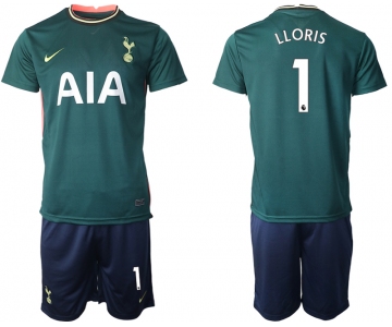 Men 2020-2021 club Tottenham away 1 green Soccer Jerseys