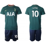 Men 2020-2021 club Tottenham away 10 green Soccer Jerseys