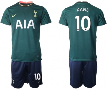 Men 2020-2021 club Tottenham away 10 green Soccer Jerseys