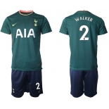 Men 2020-2021 club Tottenham away 2 green Soccer Jerseys