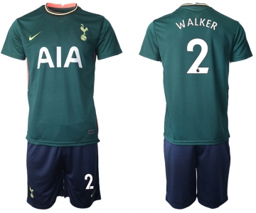 Men 2020-2021 club Tottenham away 2 green Soccer Jerseys