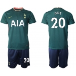 Men 2020-2021 club Tottenham away 20 green Soccer Jerseys