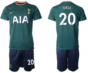 Men 2020-2021 club Tottenham away 20 green Soccer Jerseys