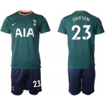 Men 2020-2021 club Tottenham away 23 green Soccer Jerseys