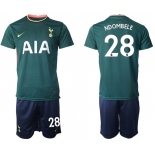 Men 2020-2021 club Tottenham away 28 green Soccer Jerseys