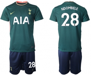 Men 2020-2021 club Tottenham away 28 green Soccer Jerseys