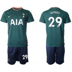 Men 2020-2021 club Tottenham away 29 green Soccer Jerseys