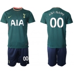 Men 2020-2021 club Tottenham away customized green Soccer Jerseys