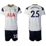 Men 2020-2021 club Tottenham home 25 white Soccer Jerseys