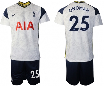 Men 2020-2021 club Tottenham home 25 white Soccer Jerseys