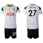 Men 2020-2021 club Tottenham home 27 white Soccer Jerseys