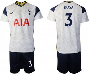 Men 2020-2021 club Tottenham home 3 white Soccer Jerseys