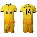 Men 2021 Tottenham Hotspur away 14 soccer jerseys