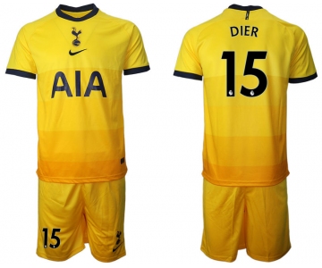 Men 2021 Tottenham Hotspur away 15 soccer jerseys