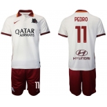 Men 2020-2021 Club Rome away white 11 Nike Soccer Jersey