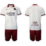 Men 2020-2021 Club Rome away white blank Nike Soccer Jersey