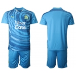 Men 2021 Olympique de Marseille away soccer jerseys
