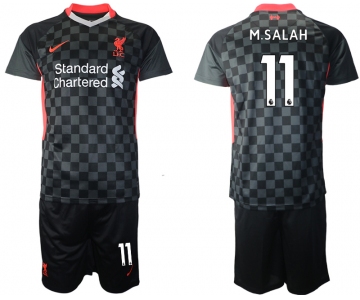 Men 2020-2021 club Liverpool Second away 11 black Soccer Jerseys