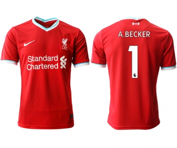 Men 2020-2021 club Liverpool home aaa version 1 red Soccer Jerseys