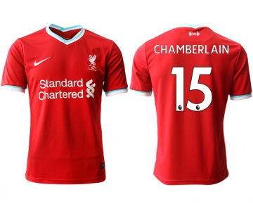Men 2020-2021 club Liverpool home aaa version 15 red Soccer Jerseys