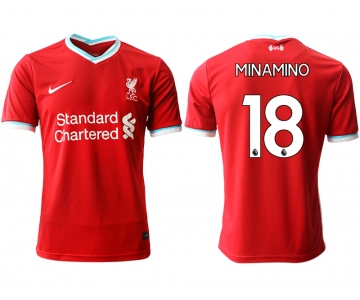 Men 2020-2021 club Liverpool home aaa version 18 red Soccer Jerseys