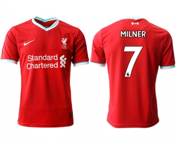 Men 2020-2021 club Liverpool home aaa version 7 red Soccer Jerseys