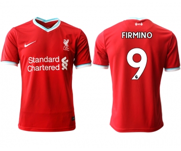 Men 2020-2021 club Liverpool home aaa version 9 red Soccer Jerseys
