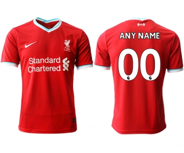 Men 2020-2021 club Liverpool home aaa version customized red Soccer Jerseys