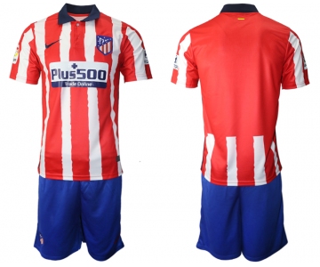 Men 2020-2021 club Atletico Madrid home blank red Soccer Jerseys
