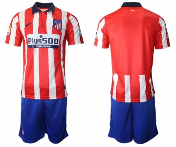 Men 2020-2021 club Atletico Madrid home red Soccer Jerseys