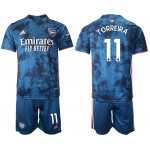 2021 Men Arsenal away 11 soccer jerseys