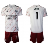 Men 2020-2021 club Arsenal away 1 white Soccer Jerseys