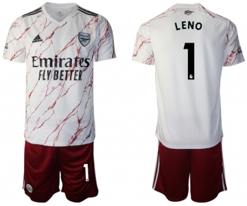 Men 2020-2021 club Arsenal away 1 white Soccer Jerseys