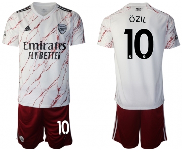 Men 2020-2021 club Arsenal away 10 white Soccer Jerseys