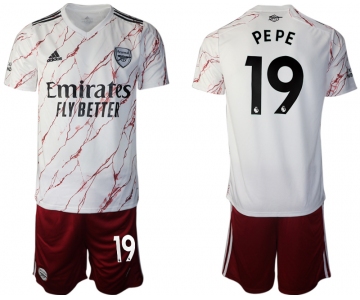 Men 2020-2021 club Arsenal away 19 white Soccer Jerseys