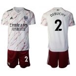 Men 2020-2021 club Arsenal away 2 white Soccer Jerseys