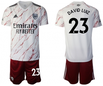 Men 2020-2021 club Arsenal away 23 white Soccer Jerseys