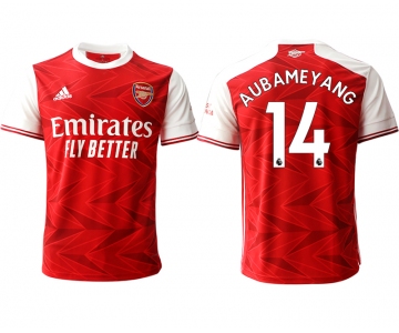 Men 2020-2021 club Arsenal home aaa version 14 red Soccer Jerseys